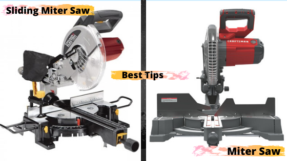 Difference Between Sliding Miter Saw And A Miter Saw-review